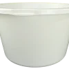 Stuckuip rond 40 liter wit