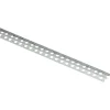 Stucstopprofiel aluzink staal voor 6 mm stucdikte 260 cm