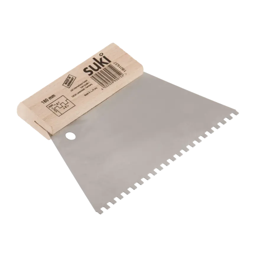 suki lijmkam 300 mm met 4 mm vertanding