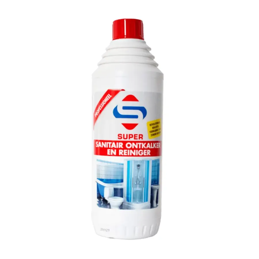 Super Cleaners SUPER sanitair ontkalker en reiniger gel 1 L