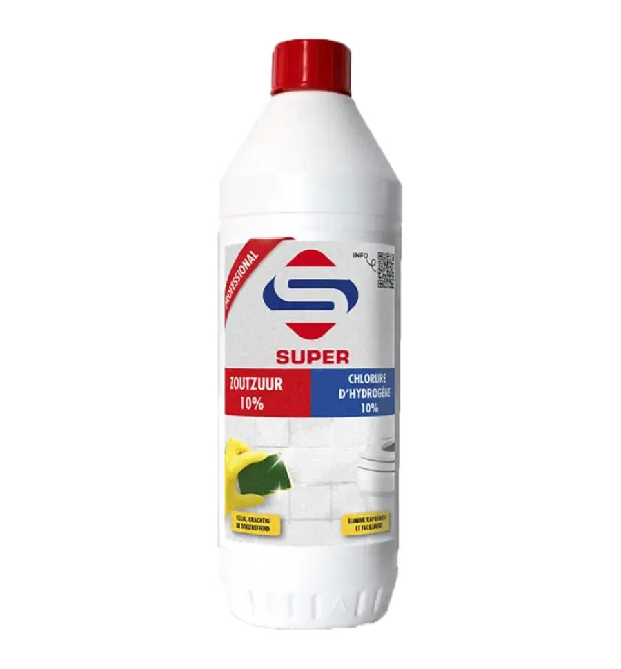 Super Cleaners SUPER zoutzuur 10% 1L