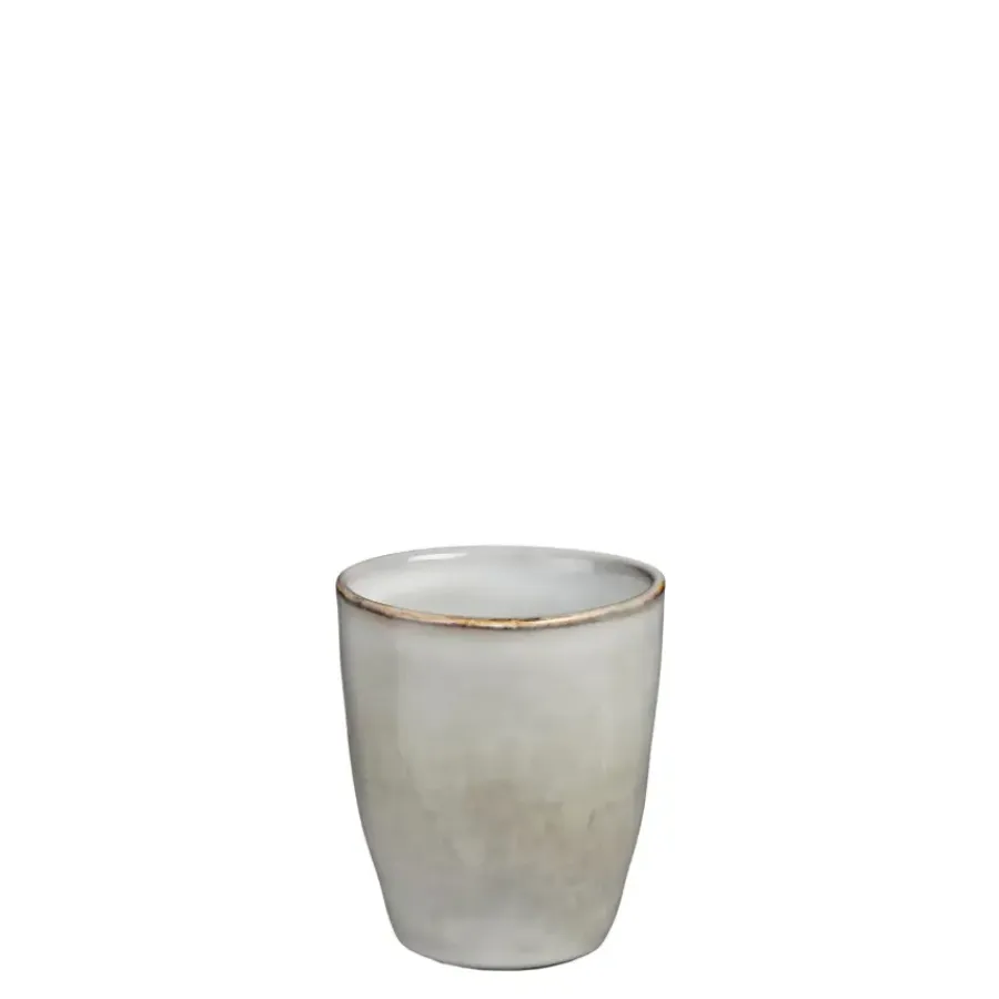 Geen Tabo senseo beker grijs 8,5 x 7,5 cm