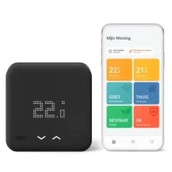 Tado Starters Kit Thermostaat V3+ Bedraad Zwart
