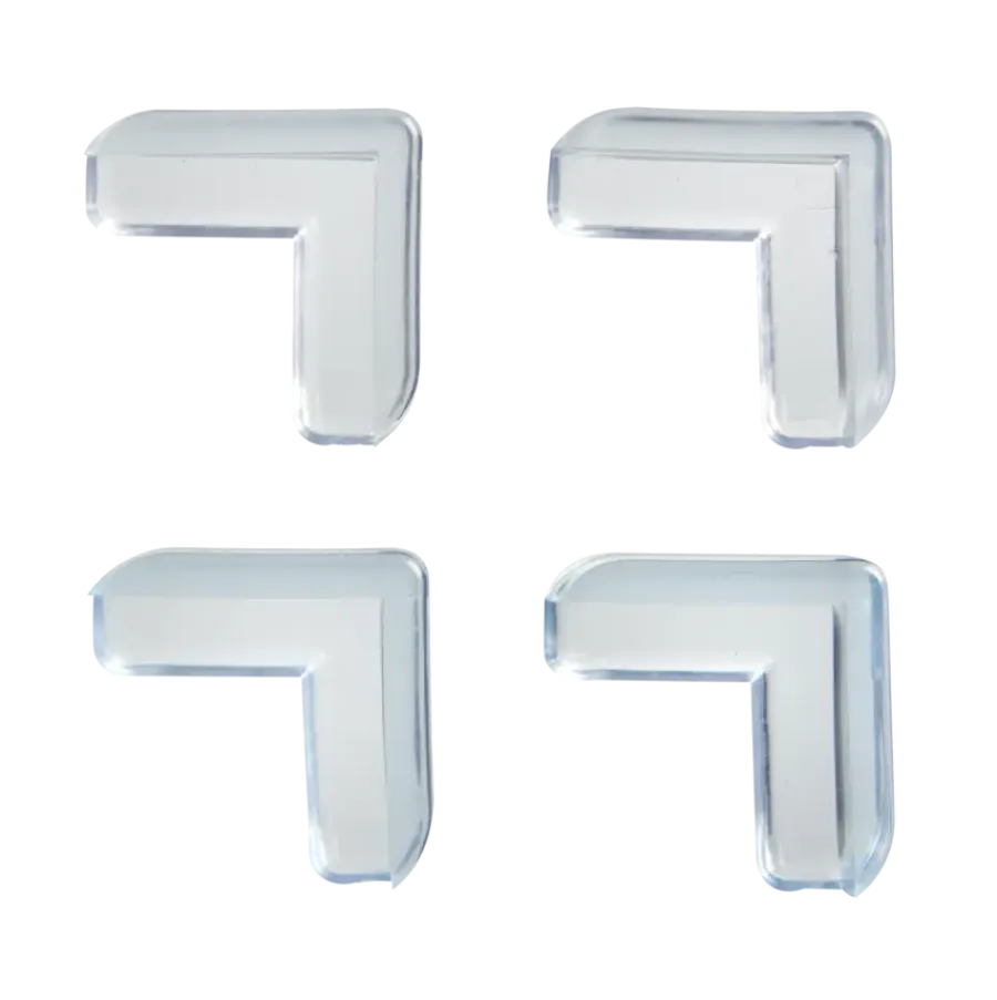 Secu Tafelhoekbeschermer transparant 4 stuks