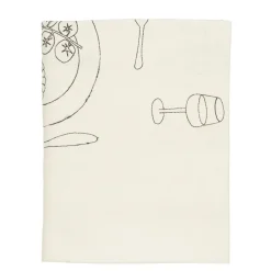 Geen Tafelkleed beige - l250xb140cm