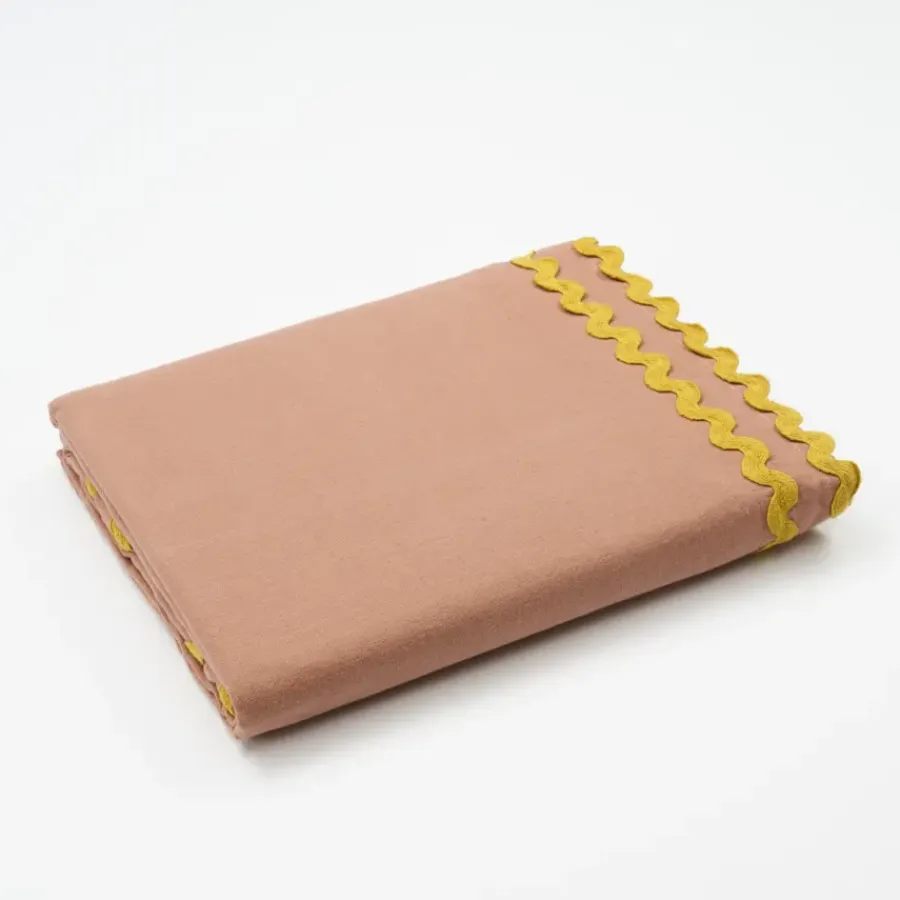 Geen Tafelkleed roze - l250xb140cm
