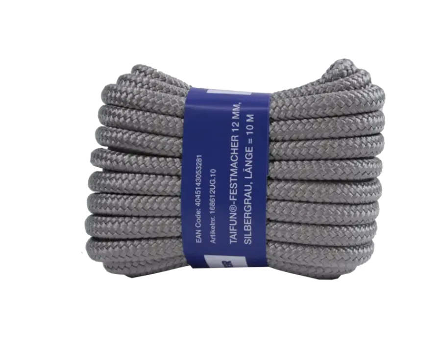 Seilflechter TAIFUN®-LANDVAST 12MM GRIJS 10MTR