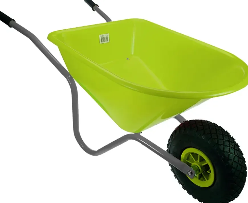 Talen Tools kinderkruiwagen groen kunststof 60 x 43 cm