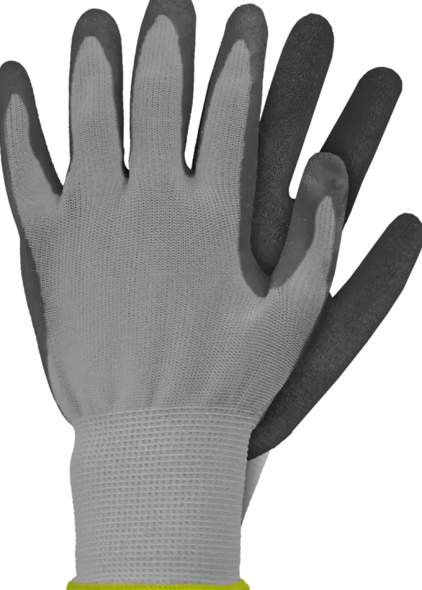 Talen Tools werkhandschoenen antislip L grijs
