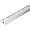 Geen Tegelprofiel blok aluminium zilver 11 mm 300 cm