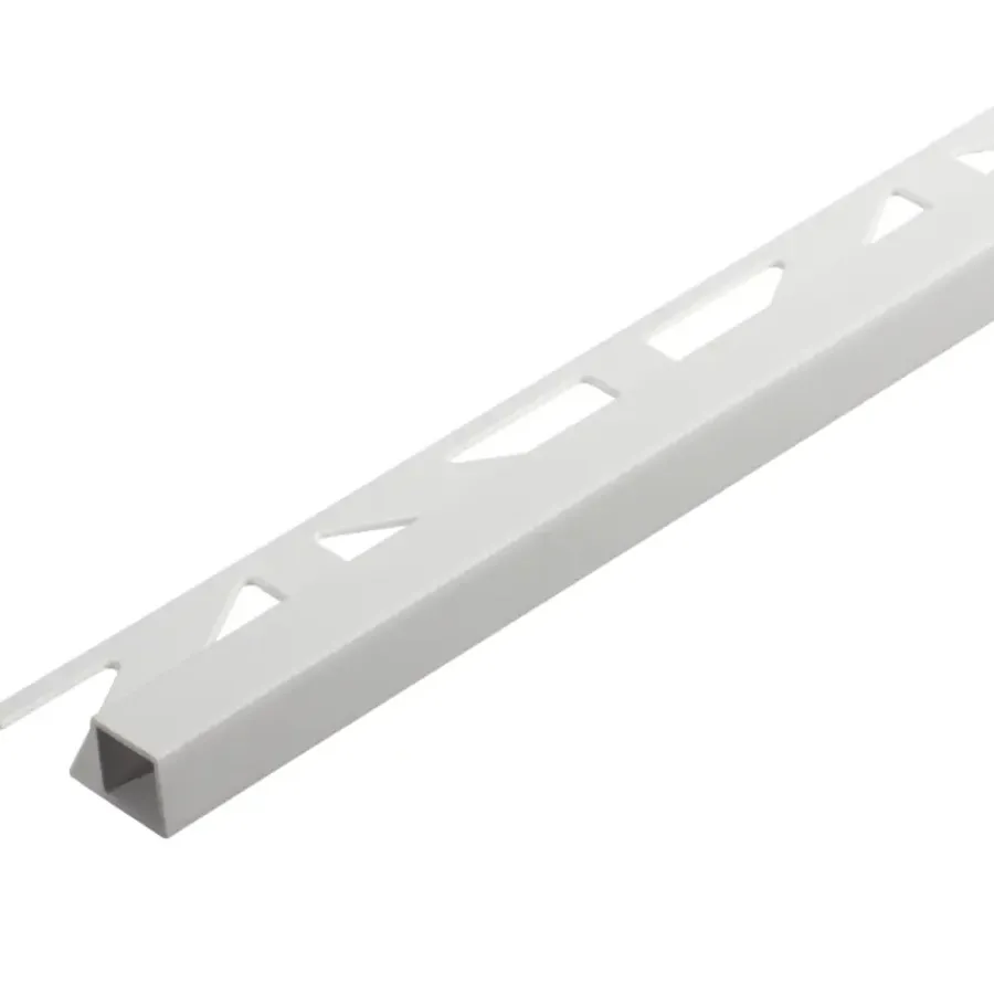 Geen Tegelprofiel blok PVC wit 9 mm 300 cm