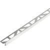 Geen Tegelprofiel haaks aluminium zilver 12,5 mm 300 cm