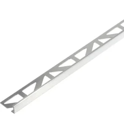 Geen Tegelprofiel haaks aluminium zilver 8 mm 300 cm