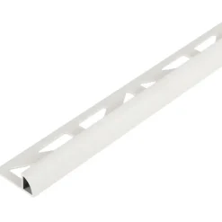 Geen Tegelprofiel kwartrond PVC wit 12,5 mm 300 cm