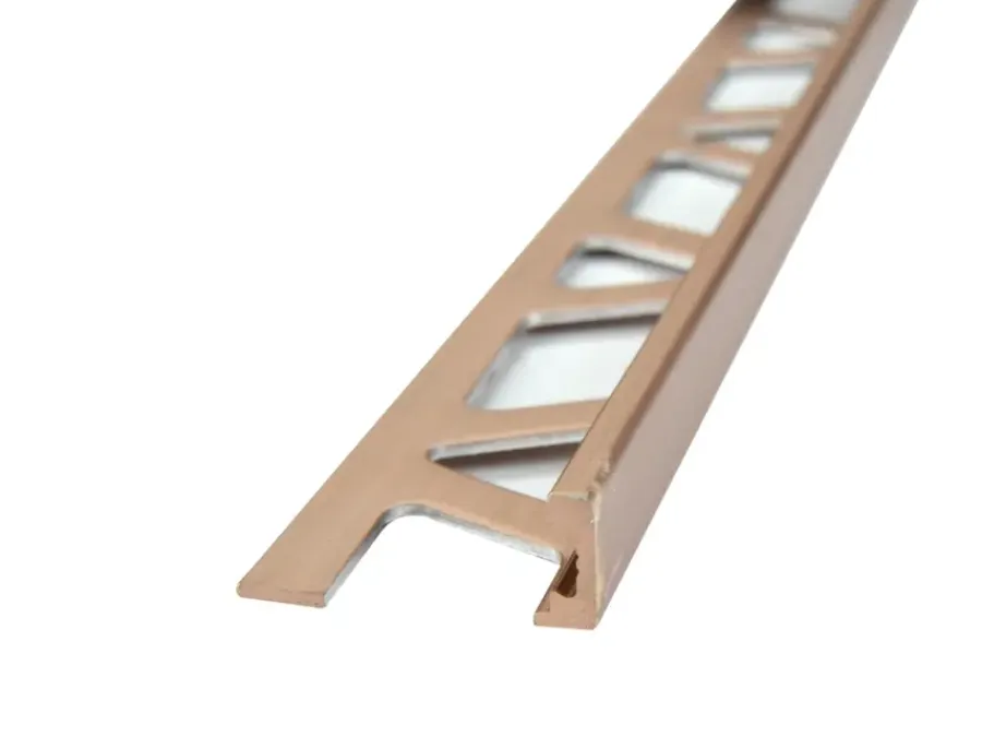 Maclean homestyling Tegelprofiel recht koper metaal 12,5 mm 270 cm