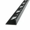 Maclean homestyling Tegelprofiel recht zwart kunststof 8 mm 270 cm
