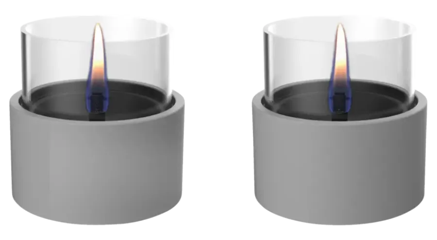 Tenderflame Breeze 10 grijs duo pack