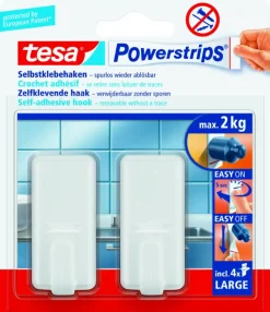Tesa Powerstrips haak groot 2 stuks