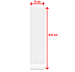Tesa Powerstrips zelfklevende strip Click Combo 4x2 stuks draagkracht 7.2KG
