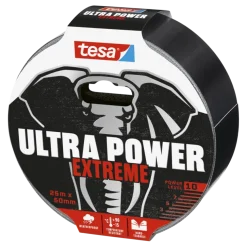 Tesa Ultra Power Extreme Repair tape zwart 25 m x 50 mm