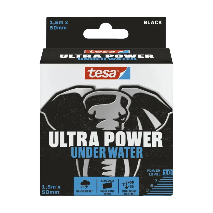 Tesa Ultra Power Under Water reparatietape 1,5 m x 50 mm