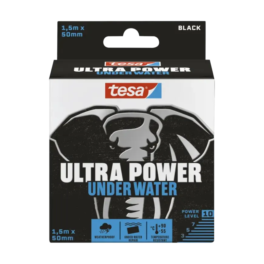 Tesa Ultra Power Under Water reparatietape 1,5 m x 50 mm