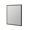 Tiger badkamerspiegel S-line rechthoek 60 x 70 cm met lijst mat zwart