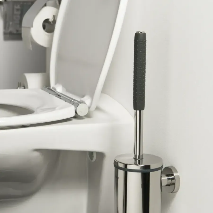 Tiger Boston Comfort en Safety toiletborstel chroom