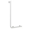 Tiger Boston comfort & safety veiligheidsgreep 90° links geborsteld RVS