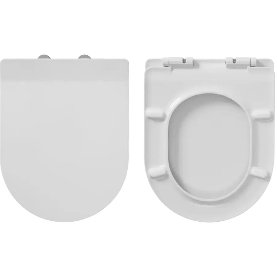 Tiger Carter Toiletbril Duroplast Wit met softclose - in een D-vorm