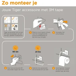 Tiger Colar zeepdispenser RVS