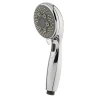 Tiger douchekop Splash Eco Malaga handdouche waterbesparend 5 standen ø 8 cm chroom