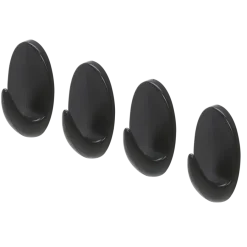 Tiger haak Baseline set van 4 zwart zelfklevend