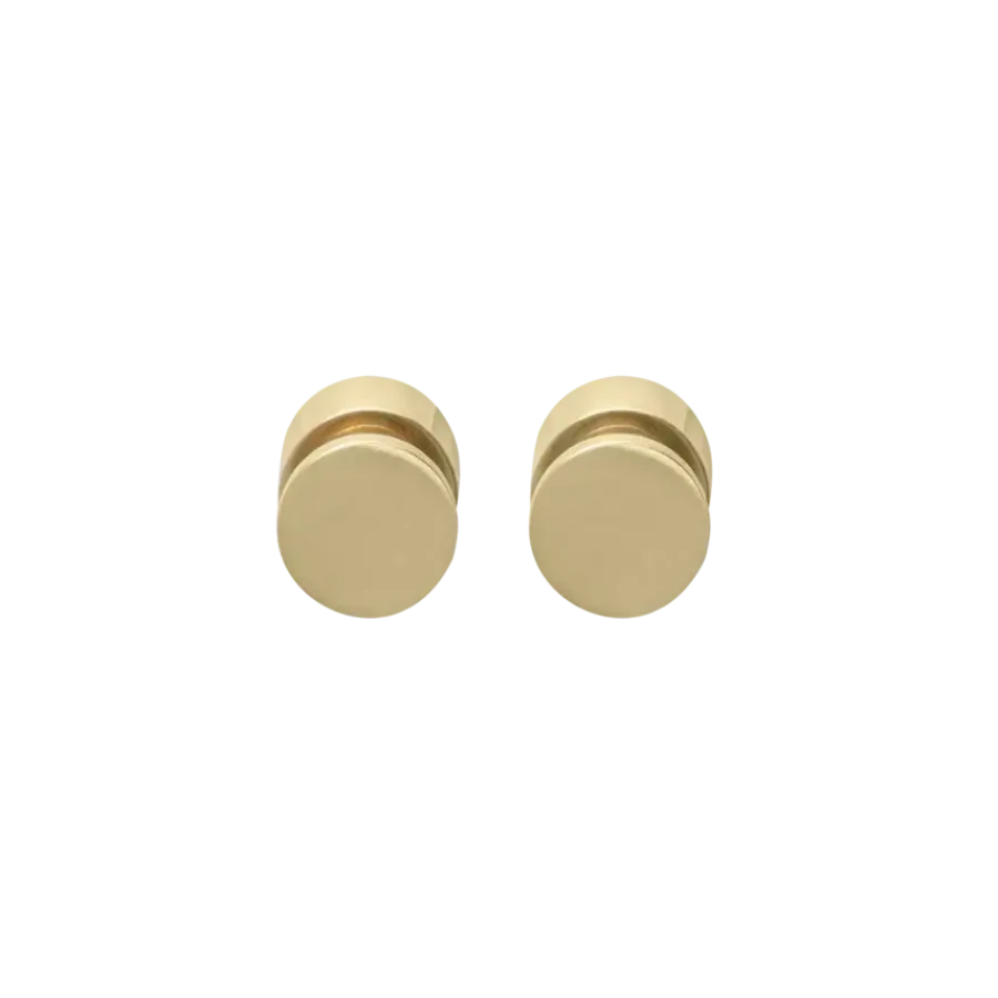 Tiger haken set van 2 Pico geborsteld goud RVS