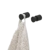 Tiger haken set van 2 Pico mat zwart RVS