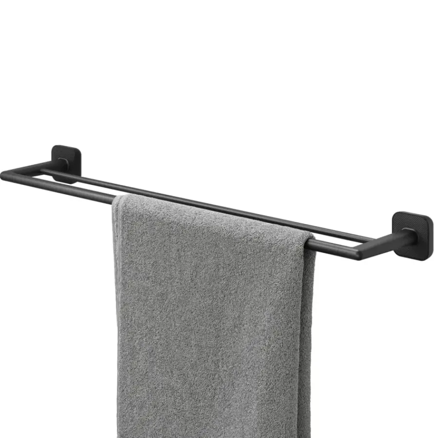 Tiger handdoekrek Carv dubbel 65,2 cm Zwart