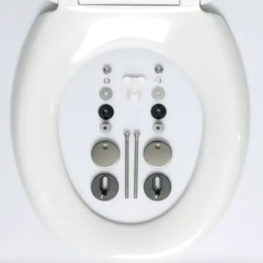 Tiger Mason wc bril wit met softclose en quick release