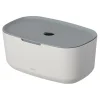 Tiger Opbergbox TESS met deksel wit/lichtgrijs
