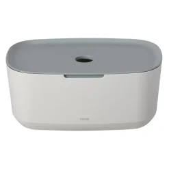 Tiger Opbergbox TESS met deksel wit/lichtgrijs