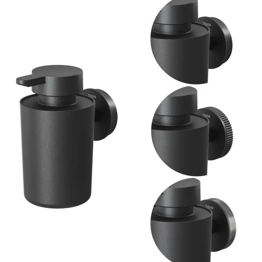 Tiger Orion zeepdispenser 180 ml zwart