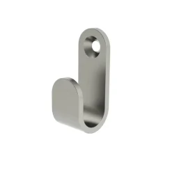 Tiger Simple haak rvs geborsteld - 2 stuks