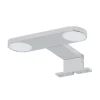Tiger Spiegelverlichting Yaro Aluminium Mat Chroom 17cm 4000K