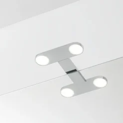 Tiger Spiegelverlichting Yaro Aluminium Chroom 17cm 4000K