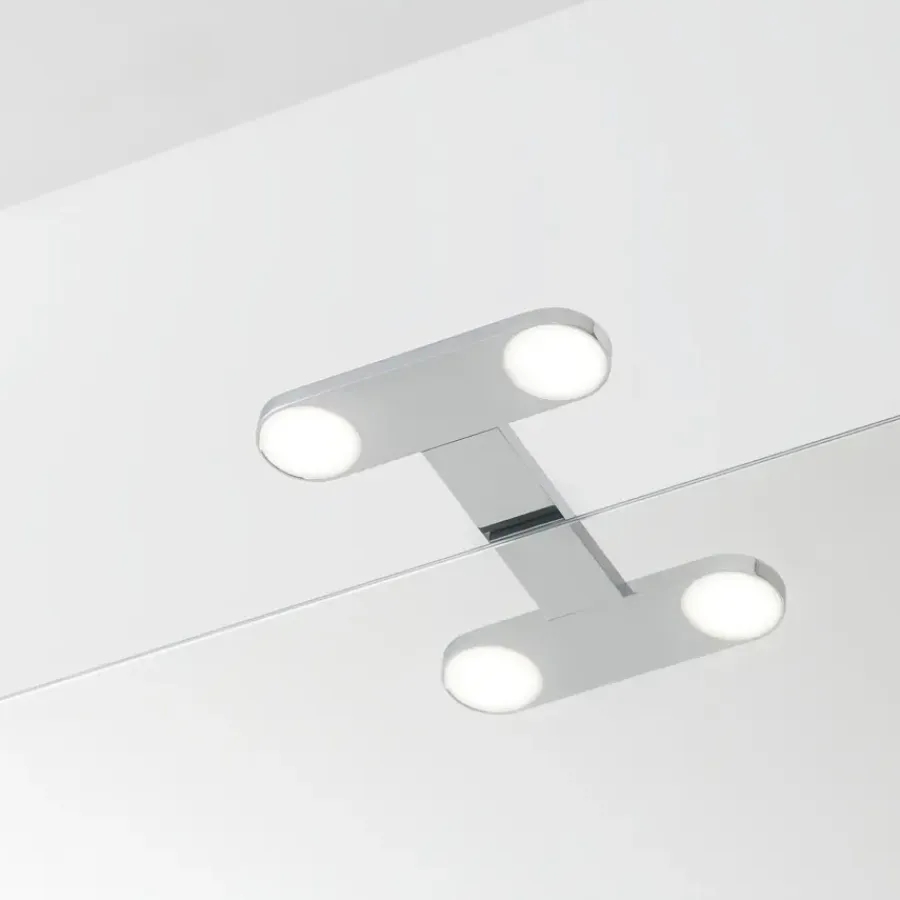Tiger Spiegelverlichting Yaro Aluminium Chroom 17cm 4000K