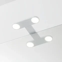 Tiger Spiegelverlichting Yaro Aluminium Wit 17cm 4000K