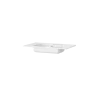 Tiger T-Line Oval inbouwwastafel 81 cm meubel wit