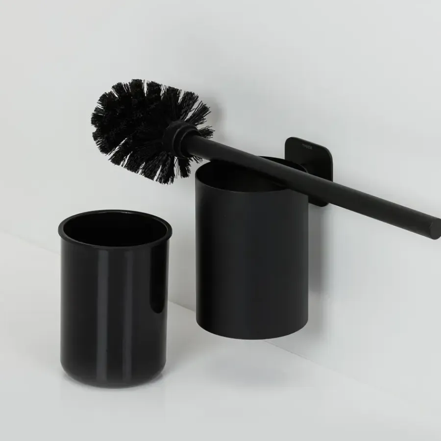 Tiger toiletborstelhouder Colar Zwart