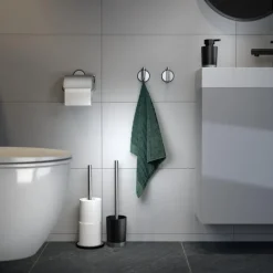 Tiger toiletborstelhouder Tune vrijstaand Inox