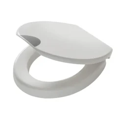 Tiger Toiletbril comfort care wit met deksel verhoogd