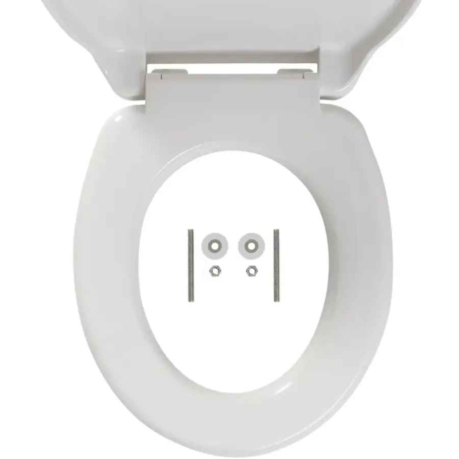 Tiger Toiletbril comfort care wit met deksel verhoogd